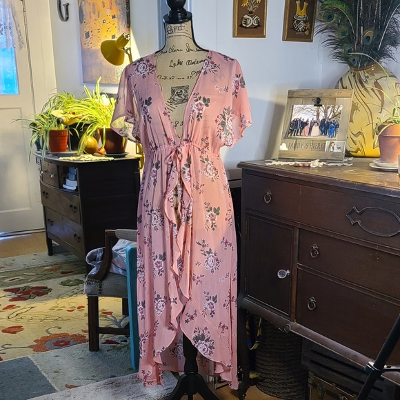 Rose floral cover up Beautiful - Picture 2 of 16